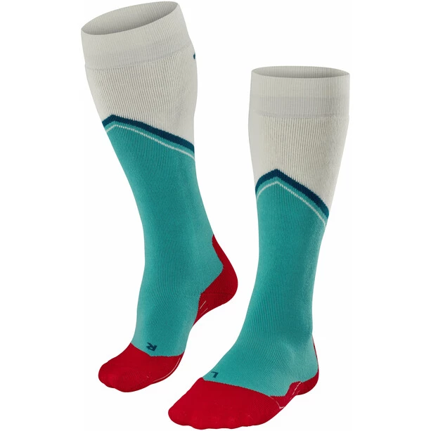 Falke SK2 Diagonal Ski Socks Women turquoise 2 Falke SK2 Diagonal Ski Socks Women turquoise - Image 2