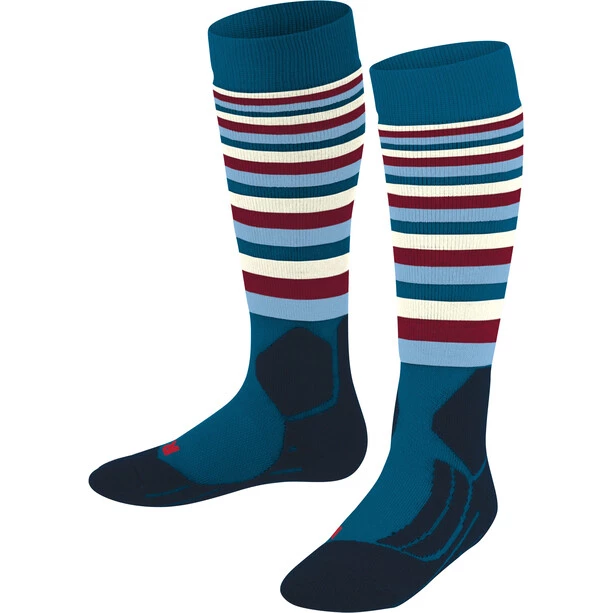 Falke SK2 Trend Socks Kids petrol 1 Falke SK2 Trend Socks Kids petrol