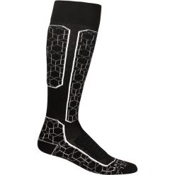Icebreaker Ski+ Alpine Geo Medium OTC Socks Women black/snow