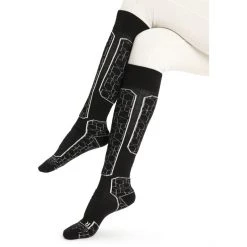 Icebreaker Ski+ Alpine Geo Medium OTC Socks Women black/snow 5 Icebreaker Ski+ Alpine Geo Medium OTC Socks Women black/snow -Ski Socks Sales Shop icebreaker ski alpine geo medium otc socks women black snow 3