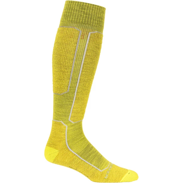 Icebreaker Ski+ Light OTC Socks Men shine/ether/silent gold 1 Icebreaker Ski+ Light OTC Socks Men shine/ether/silent gold