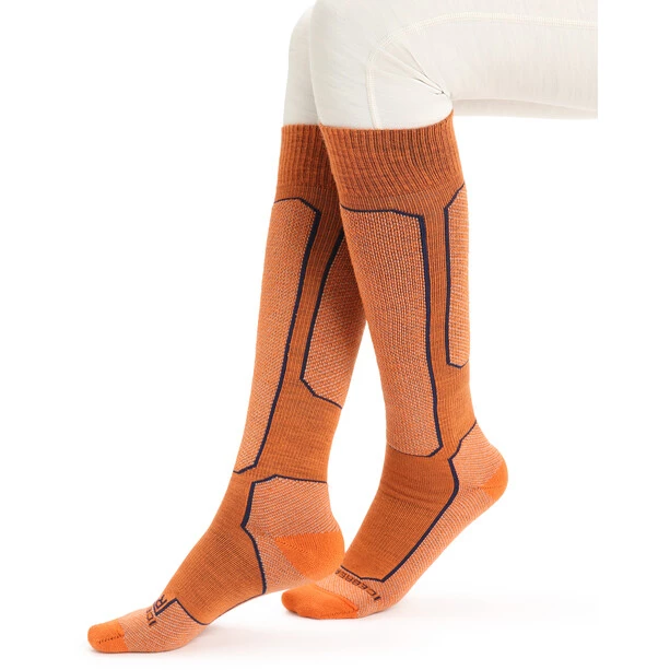 Icebreaker Ski+ Light OTC Socks Women flash/ether/royal navy 2 Icebreaker Ski+ Light OTC Socks Women flash/ether/royal navy - Image 2