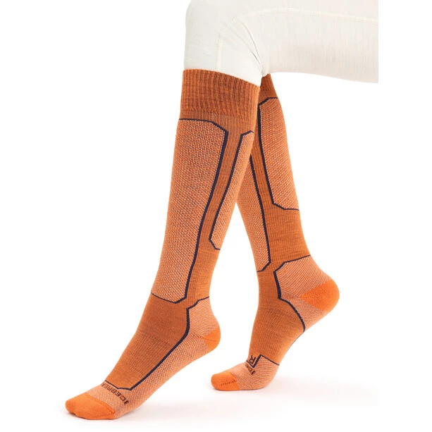 Icebreaker Ski+ Light OTC Socks Women flash/ether/royal navy 3 Icebreaker Ski+ Light OTC Socks Women flash/ether/royal navy - Image 3