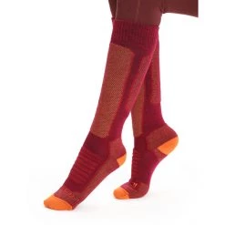 Icebreaker Ski+ Medium OTC Socks Women cherry/flash/silent gold 5 Icebreaker Ski+ Medium OTC Socks Women cherry/flash/silent gold -Ski Socks Sales Shop icebreaker ski medium otc socks women cherry flash silent gold 3