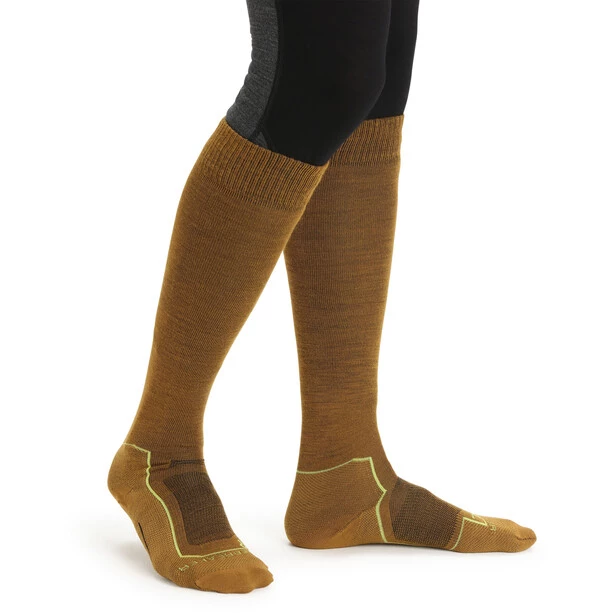 Icebreaker Sky+ Ultralight OTC Socks Men clove/silent gold/shine 2 Icebreaker Sky+ Ultralight OTC Socks Men clove/silent gold/shine - Image 2