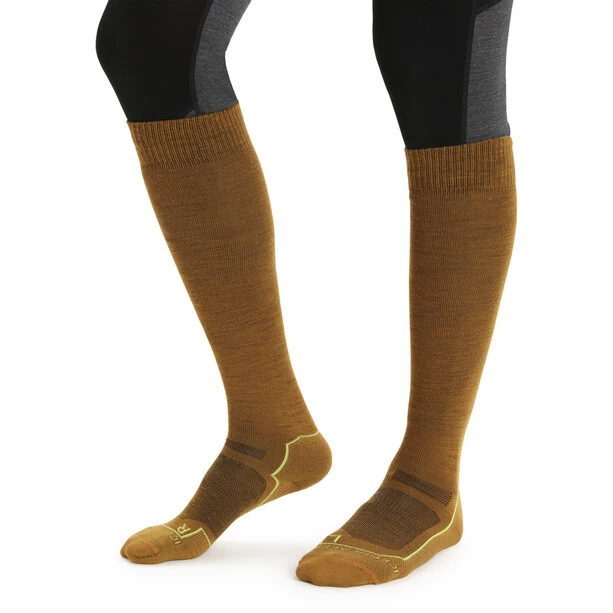 Icebreaker Sky+ Ultralight OTC Socks Men clove/silent gold/shine 3 Icebreaker Sky+ Ultralight OTC Socks Men clove/silent gold/shine - Image 3