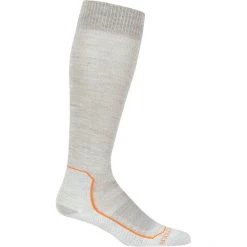 Icebreaker Sky+ Ultralight OTC Socks Women blizzard heather/flash/snow