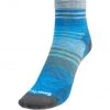 Smartwool Run Zero Cushion Pattern Ankle Socks Men neptune blue