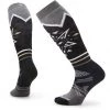 Smartwool Ski Full Cushion Mountain Snowflake Pattern OTC Socks Women black