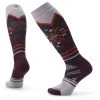 Smartwool Ski Full Cushion Mountain Snowflake Pattern OTC Socks Women bordeaux