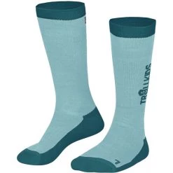TROLLKIDS Ski Socks 2 Pairs Kids aqua/teal