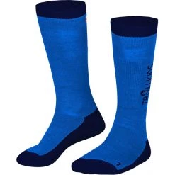 TROLLKIDS Ski Socks 2 Pairs Kids medium blue/navy
