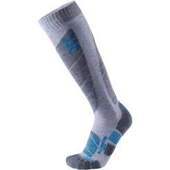 UYN All Mountain Ski Socks Men light grey melange/azure