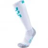 UYN Evo Race Ski Socks Women white/water green