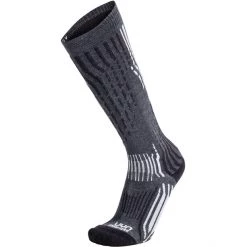 UYN Cashmere Ski Socks Women grey stone/pearl