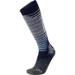 UYN Ski Snowboard Socks Men dark blue/grey melange