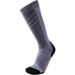UYN Ski Superleggera Socks Women silver/coral