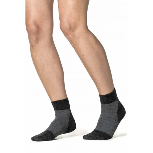 Woolpower Skilled Liner Short Socks dark grey/grey 1 Woolpower Skilled Liner Short Socks dark grey/grey